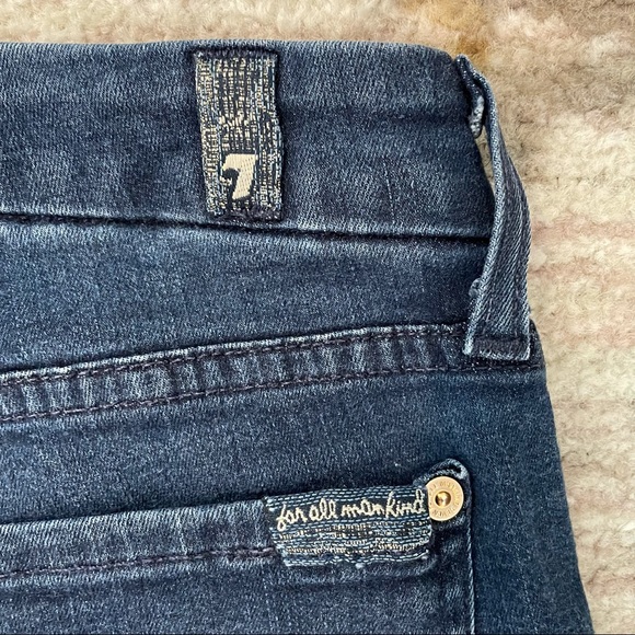 7 For All Mankind - Dark - Skinny - Picture 5 of 5
